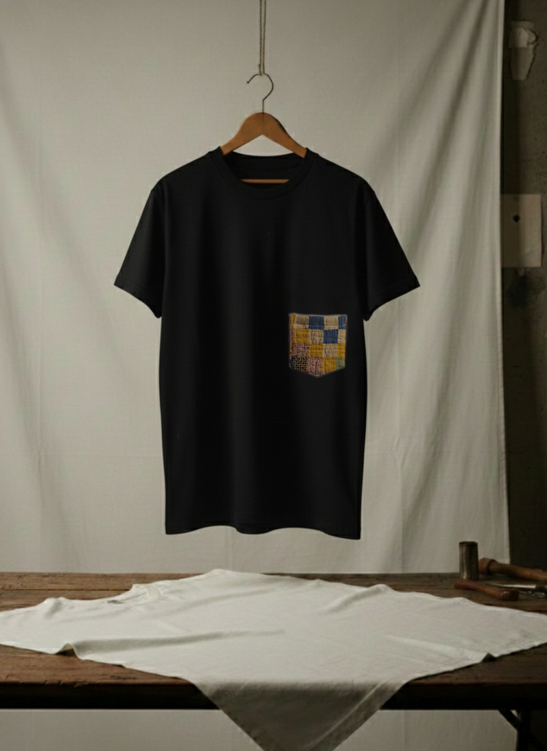 "Antique Quilt Layers" Tee